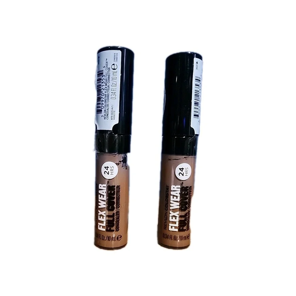 Revlon Colorstay Flex Wear Full Cover Concealer 075 Hazelnut 0.34 Fl oz Lot of 2